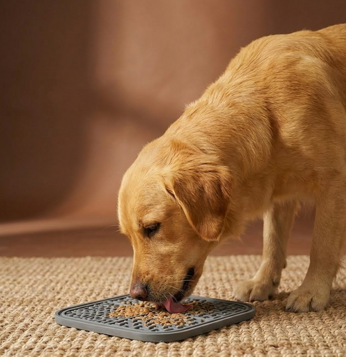 Dog Food Mat – Slow Feeder & Anxiety Relief Tool