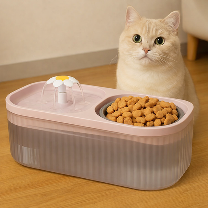 Feeder | 2-in-1 Water Fountain + Feeder