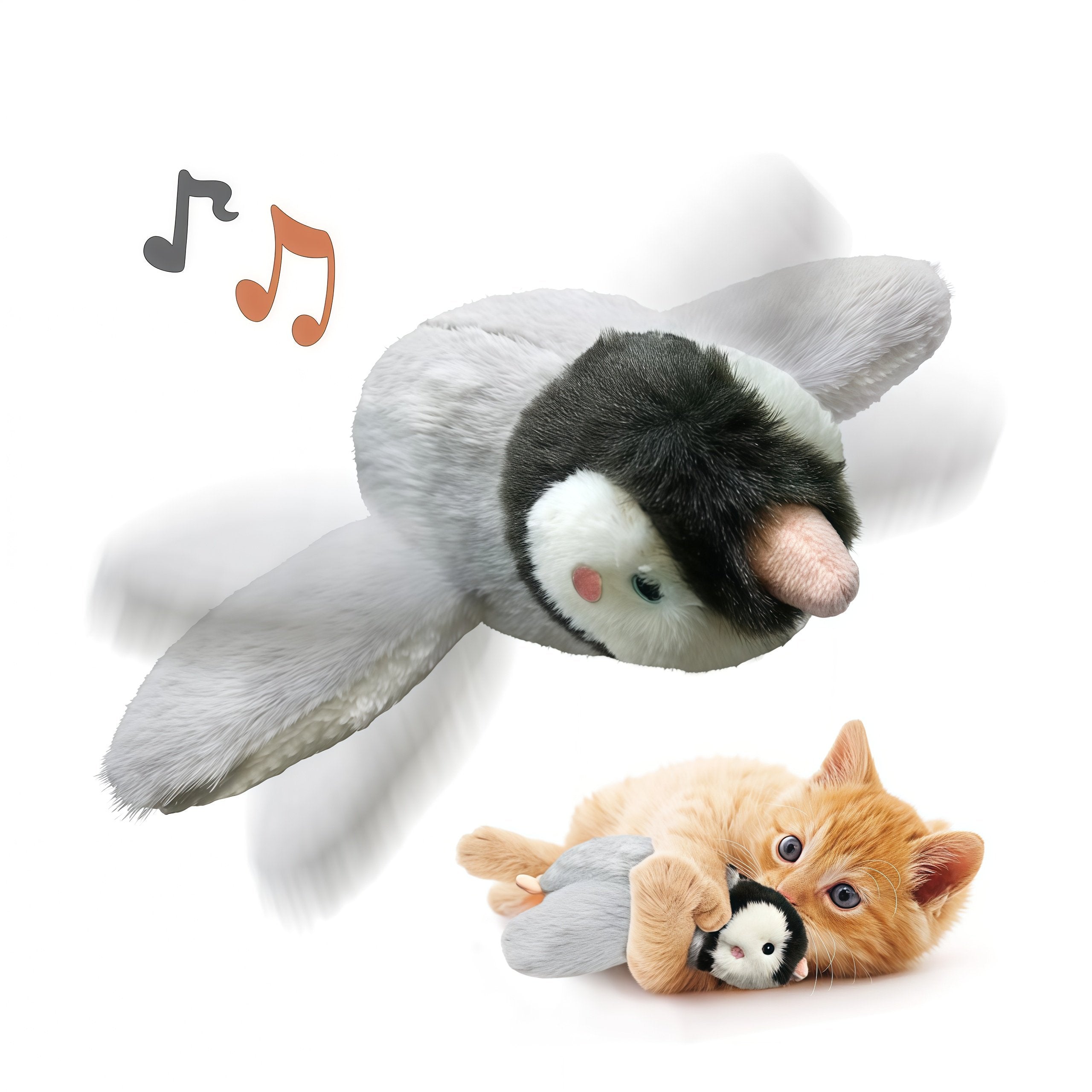 Interactive Flying Bird Cat Toy