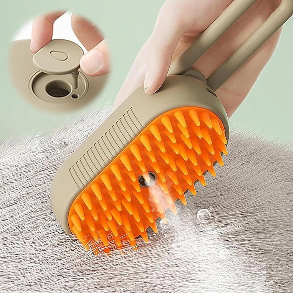 Upgrade 4 in 1 Pet Steam Groomer Comb