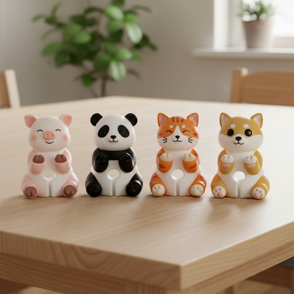 Adorable Animal Silicone Spoon Rest