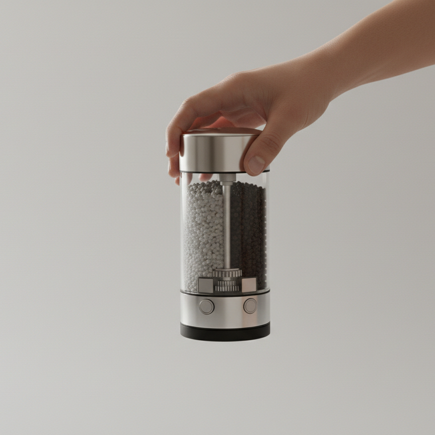 Calvira 2-in-1 Electric Salt & Pepper Grinder