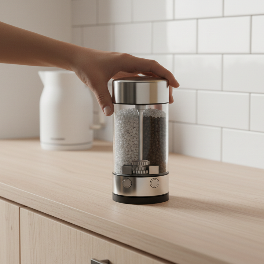 Calvira 2-in-1 Electric Salt & Pepper Grinder