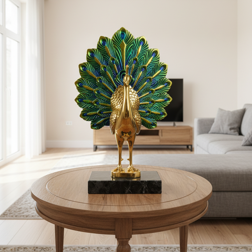 Calvira Regal Peacock Ornament