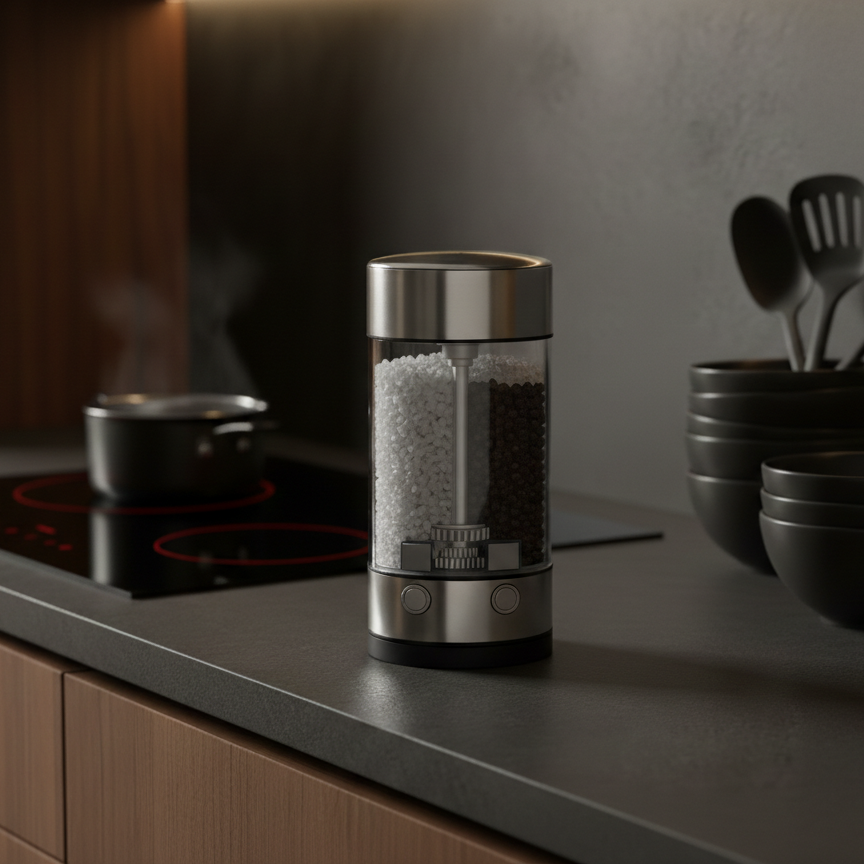 Calvira 2-in-1 Electric Salt & Pepper Grinder