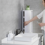 Primo Supply 2-Tier Rotating Corner Storage Cabinet